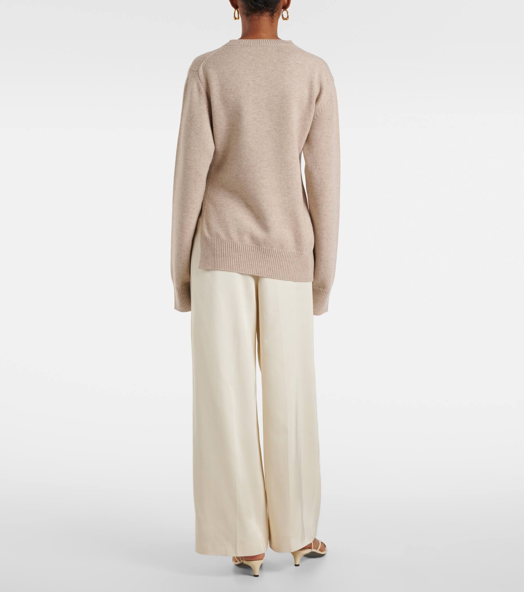 Wool and cashmere sweater - 3