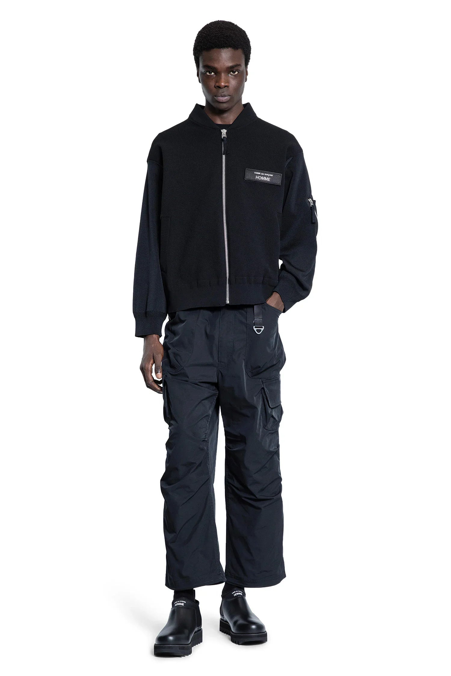Polyester-Jersey-Logo-Bomber - 5