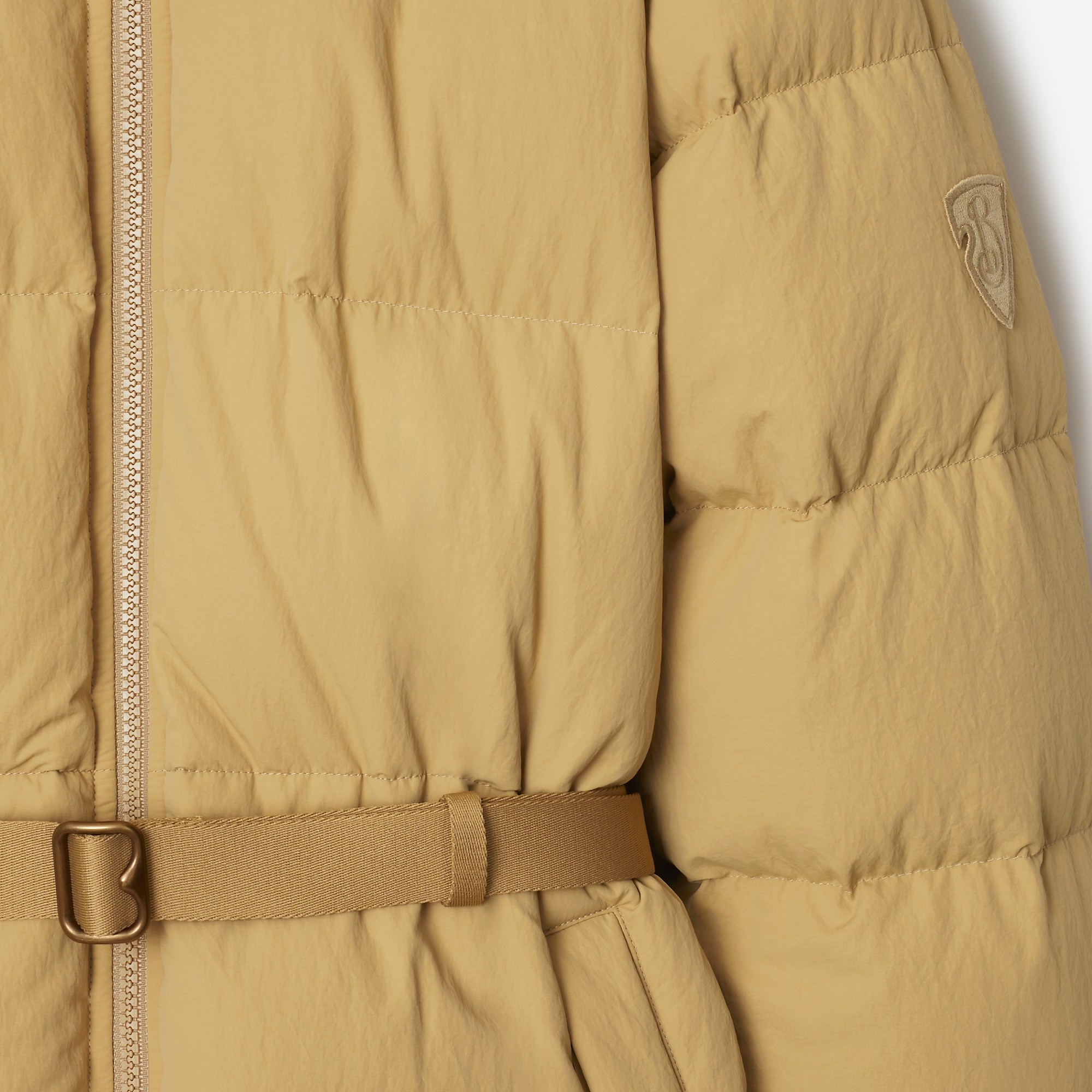 Nylon Puffer Coat - 6