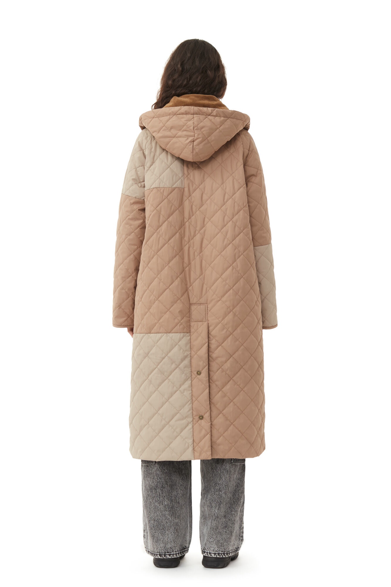 GANNI X BARBOUR BURGHLEY QUILTED JACKET - 6