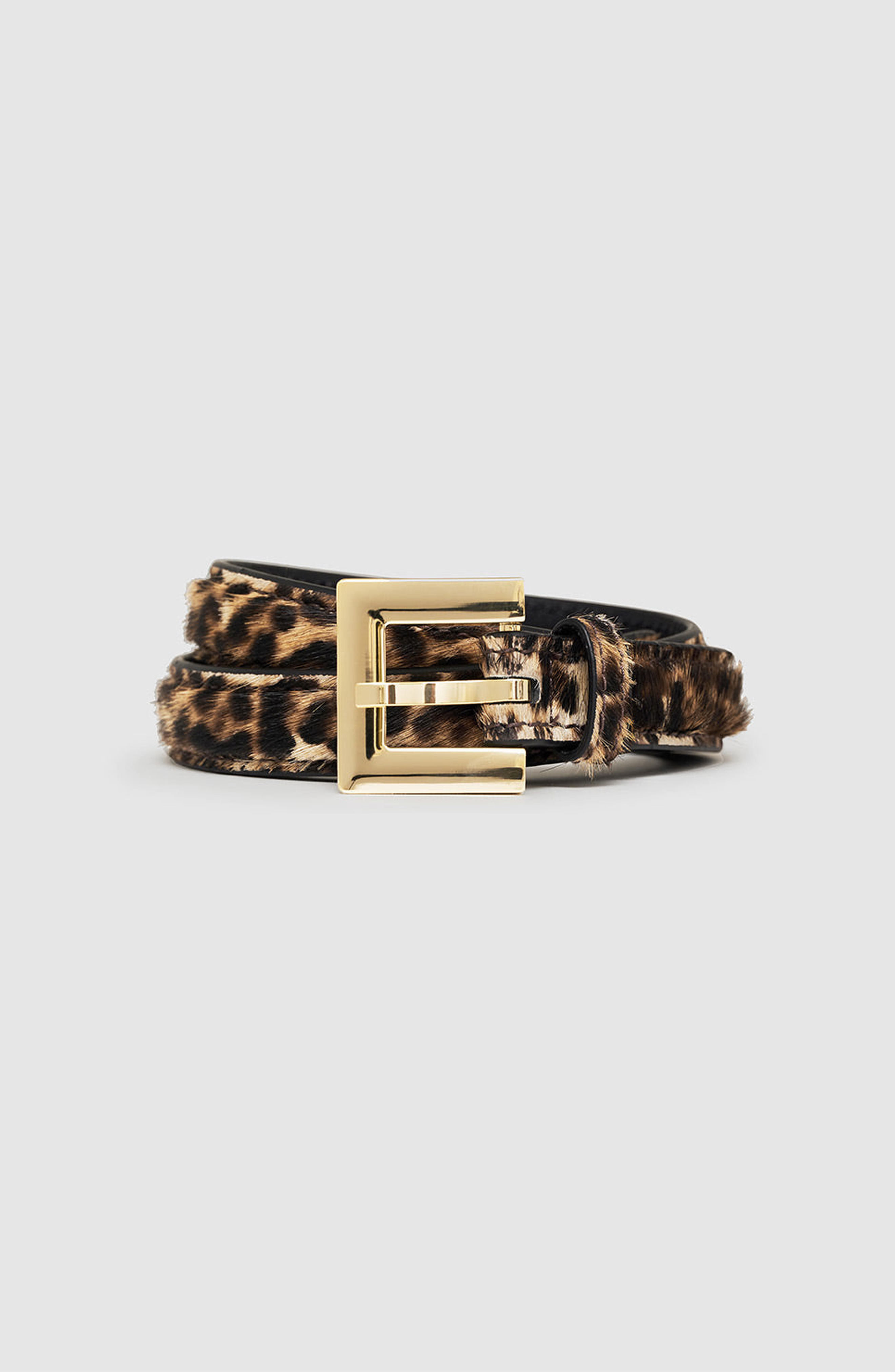ANINE BING Nicola Belt in Leopard at Nordstrom - 3