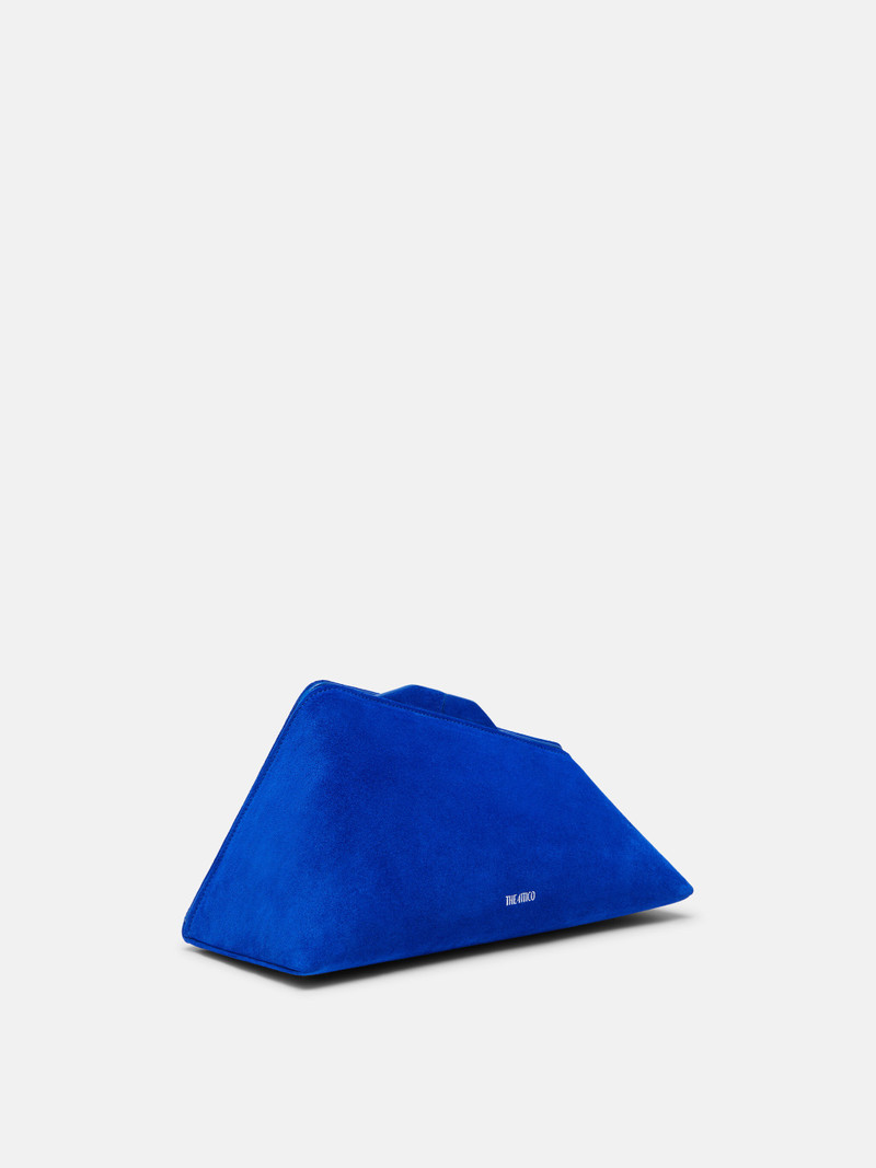 ''8.30PM'' COBALT BLUE OVERSIZED CLUTCH 2