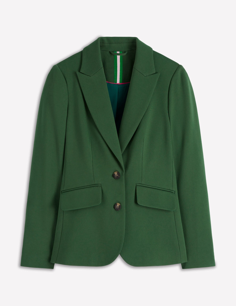 Marylebone Ponte Blazer-Hunter green 1