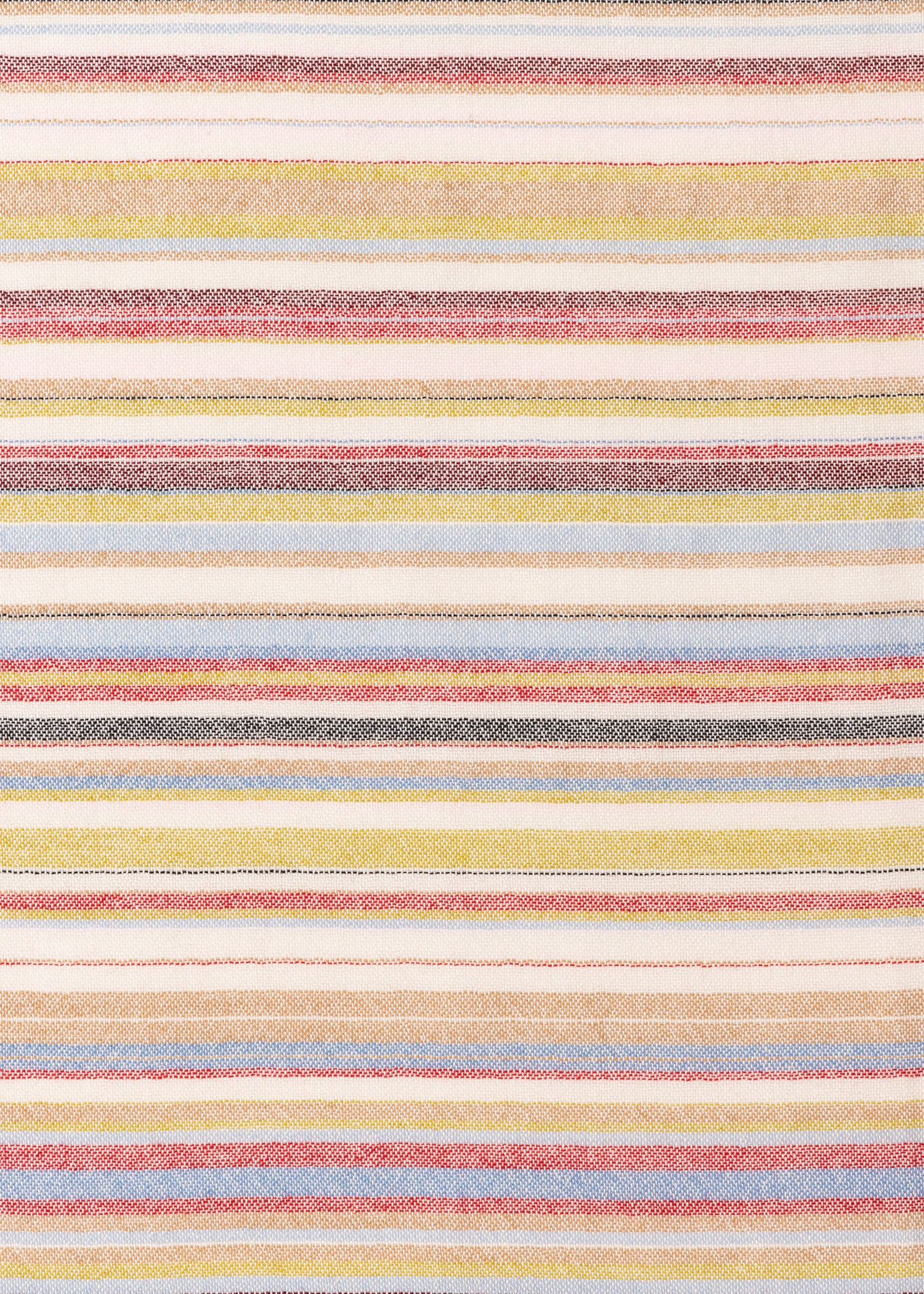 'Signature Stripe' Wool-Silk Scarf - 3
