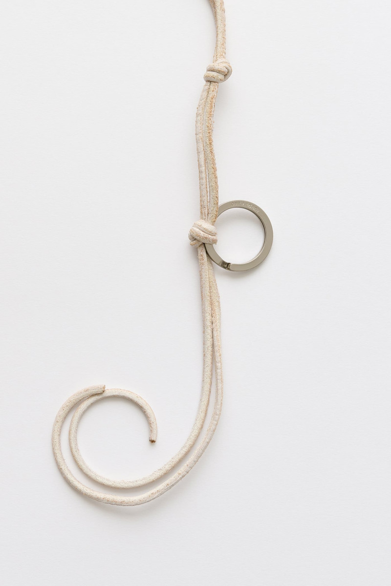 Our Legacy Ladon Ecru Leather outlook