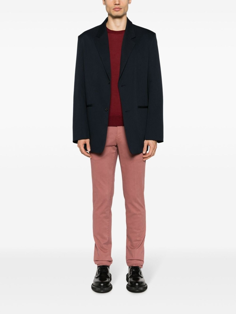 Canali crew-neck fine-knit jumper outlook