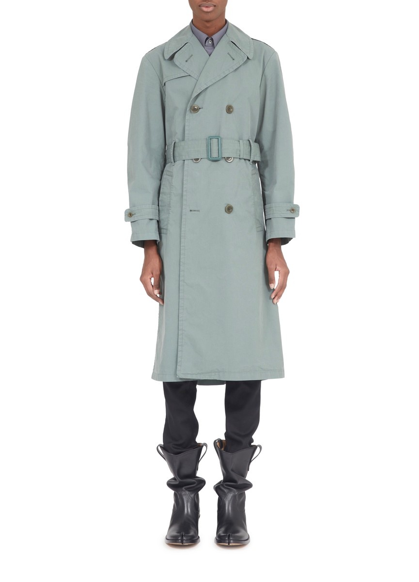 Double-breasted trench coat - 2