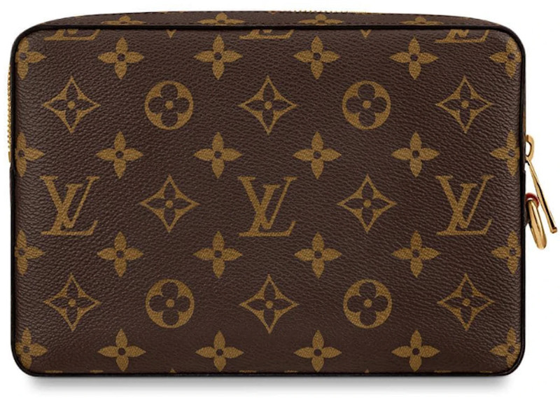 Louis Vuitton Louis Vuitton Soft Trunk Pouch Monogram Brown outlook
