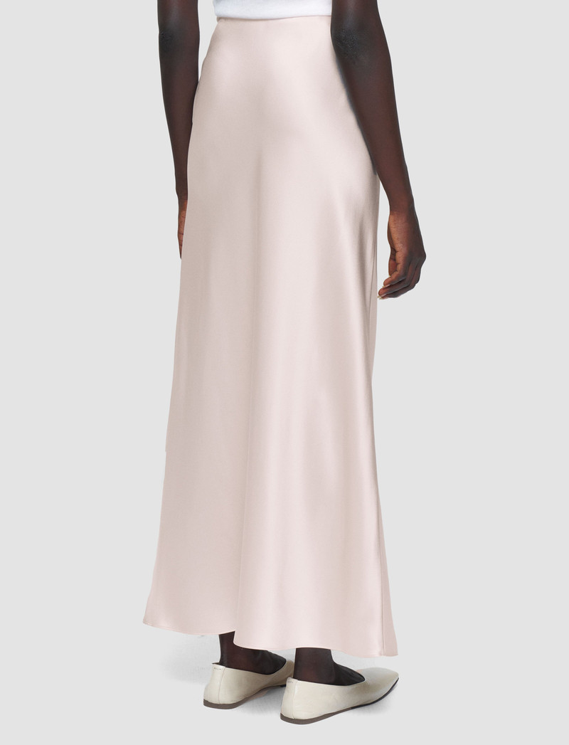 Isaak Long Silk Satin Skirt 3