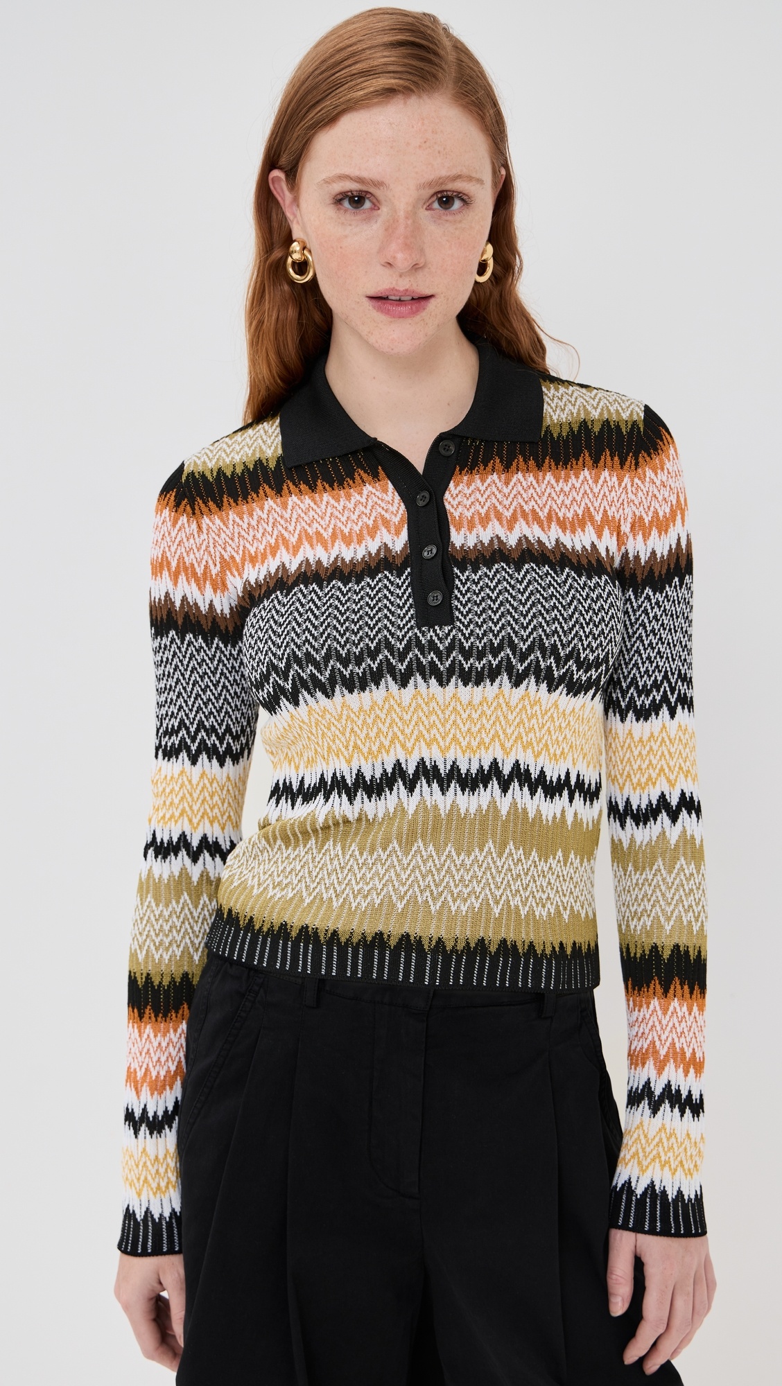 Long Sleeve Polo - 6