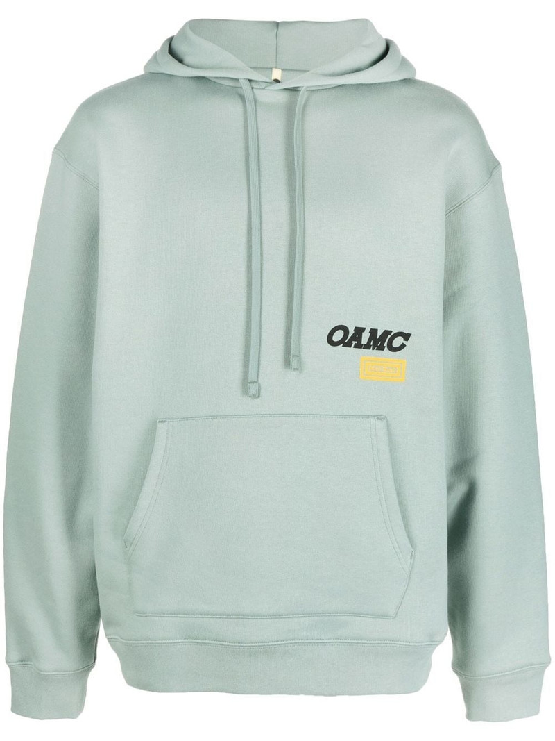 logo-print hoodie 1