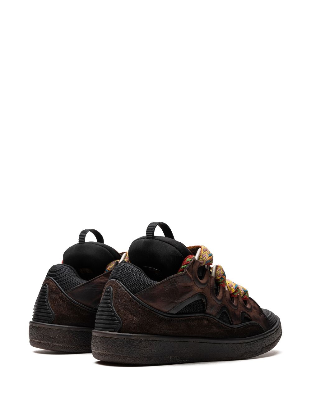 Curb leather sneakers - 3