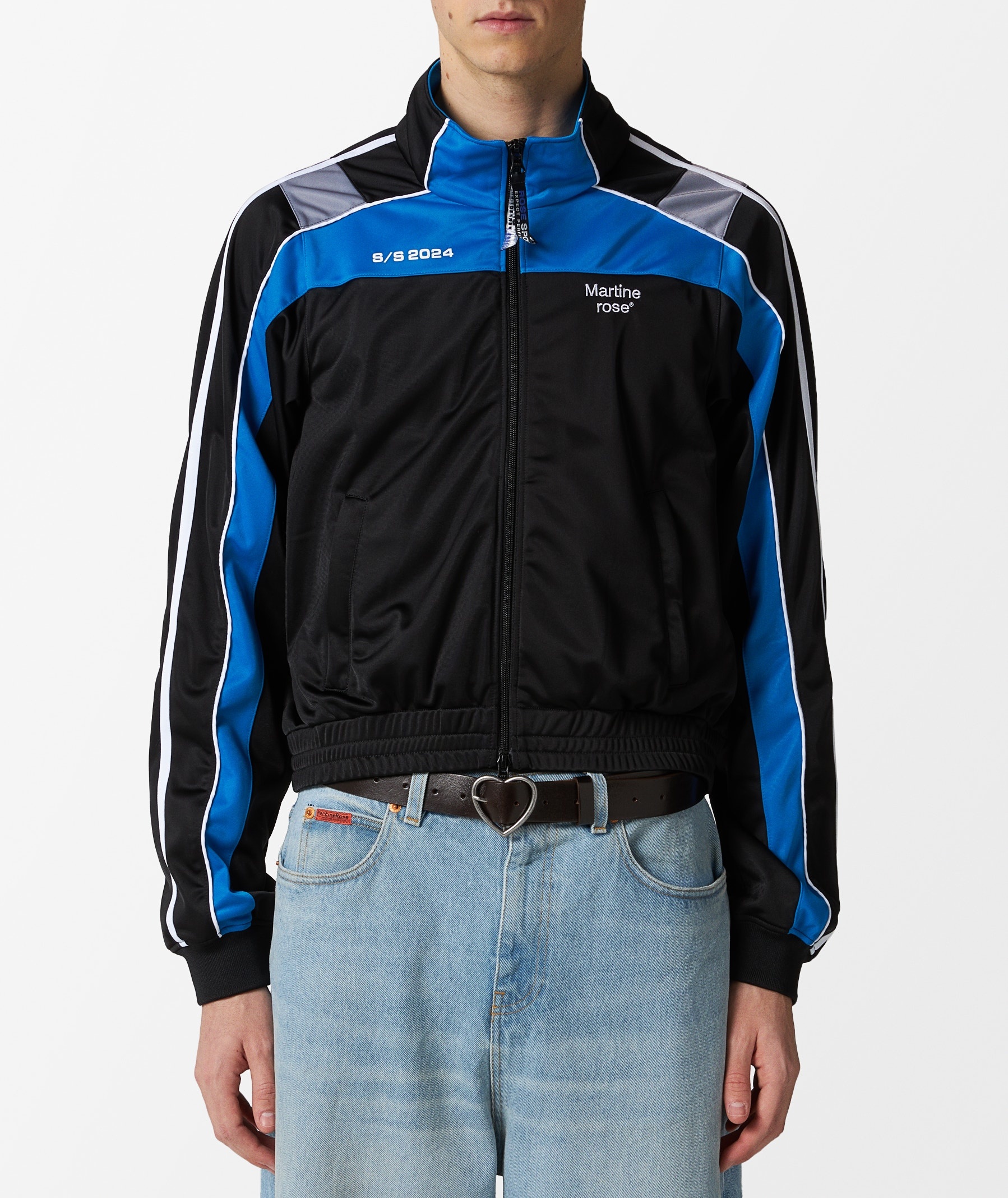 Martine Rose Shrunken Track Jacket | sivasdescalzo | REVERSIBLE
