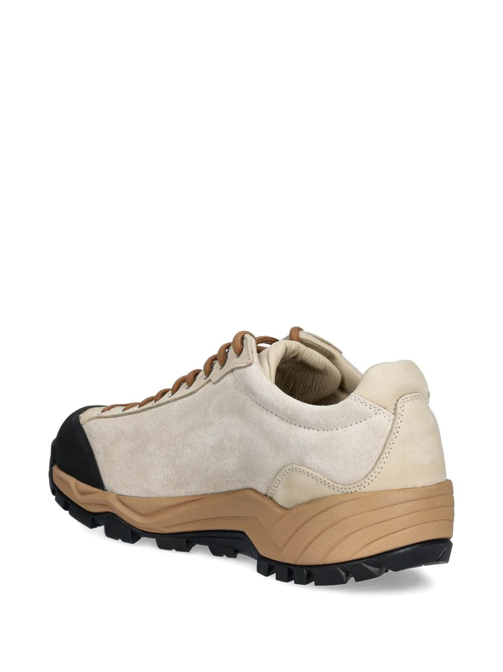 Movida Stella Alpina flower-embroidered suede sneakers - 4