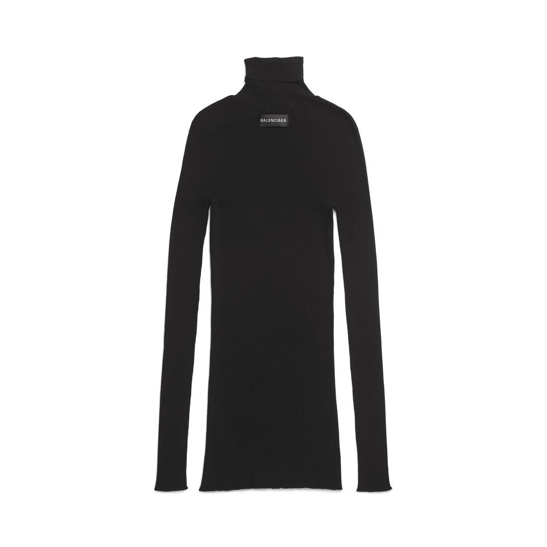 Men's Seamless Fitted Sweater in Black - 6