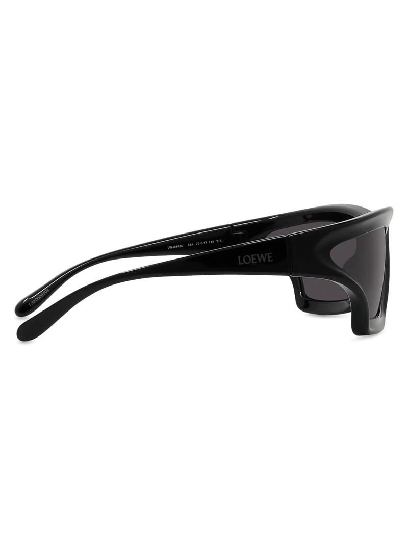 Men's x Paula's Ibiza Mask Sunglasses - Black Dark Grey 7