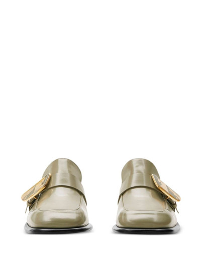 Burberry Shield leather loafers outlook