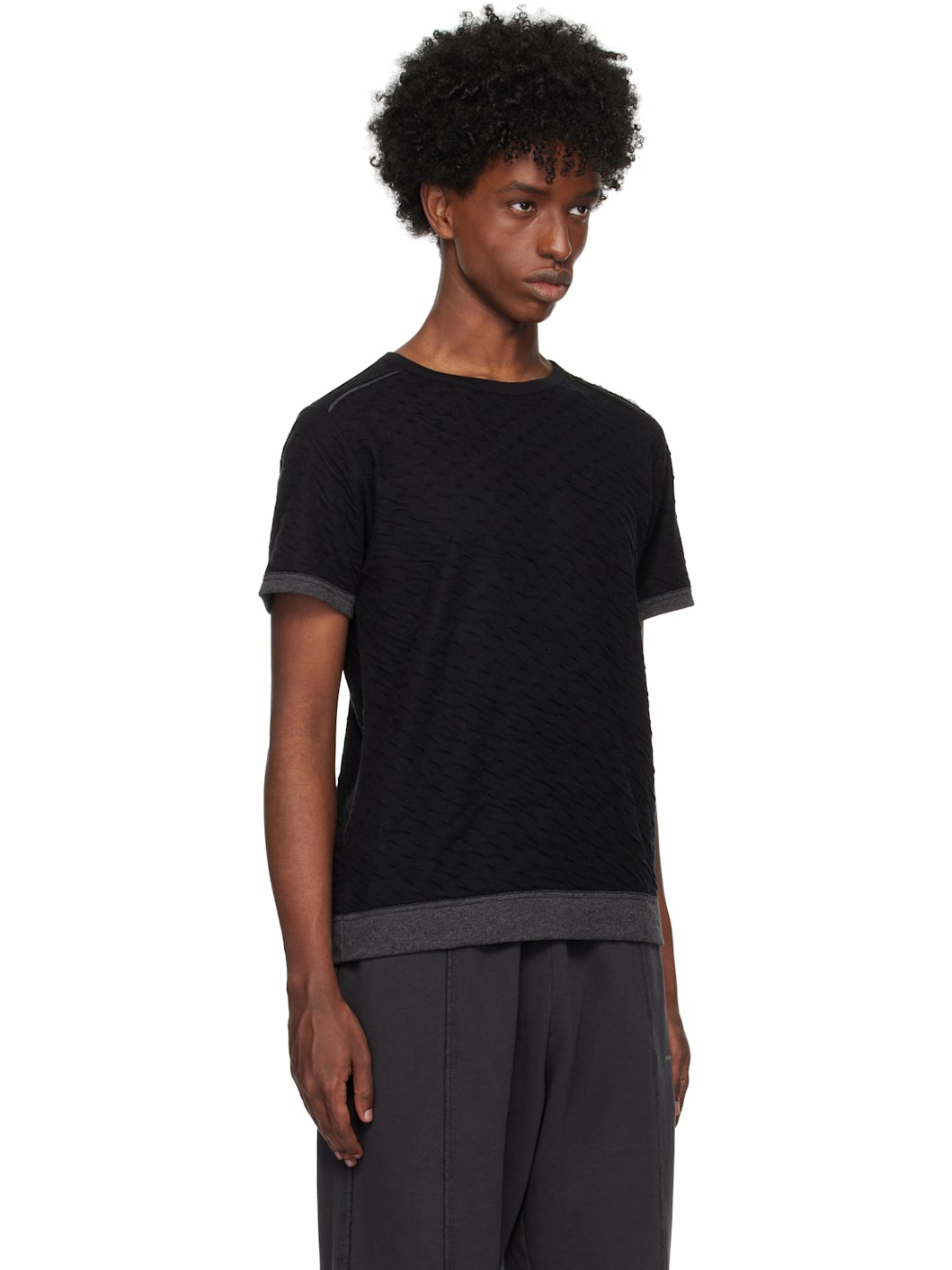 Black & Gray Reversible T-shirt - 2