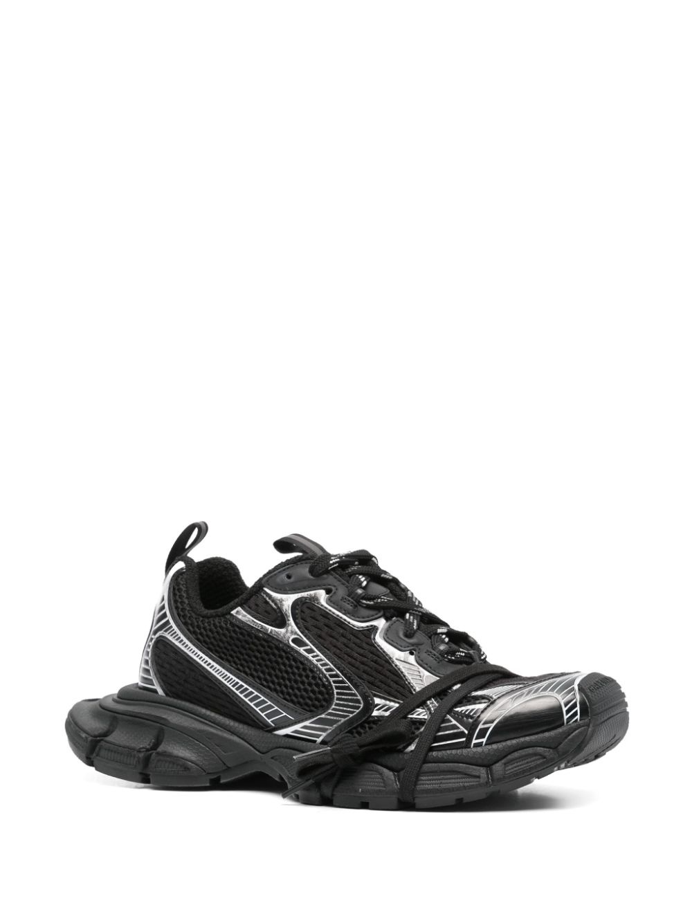 3XL mesh-panel sneakers - 2
