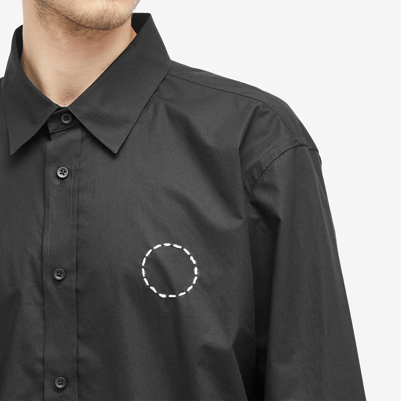 【CRAIG GREEN】コットン CIRCLE SHIRT Circle Shirt in Grey – SVRN