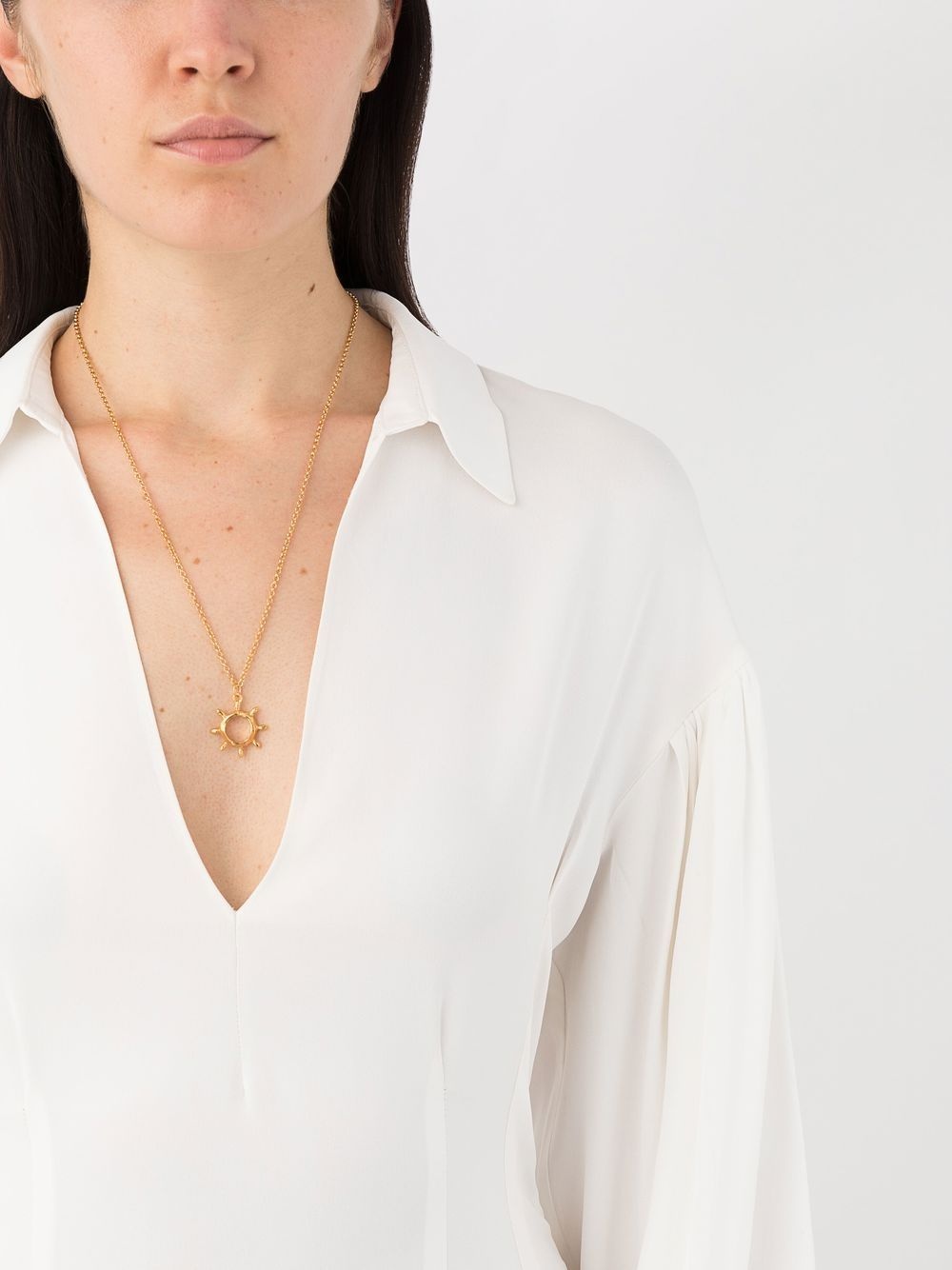 Nocturnal Helm gold-plated necklace - 3
