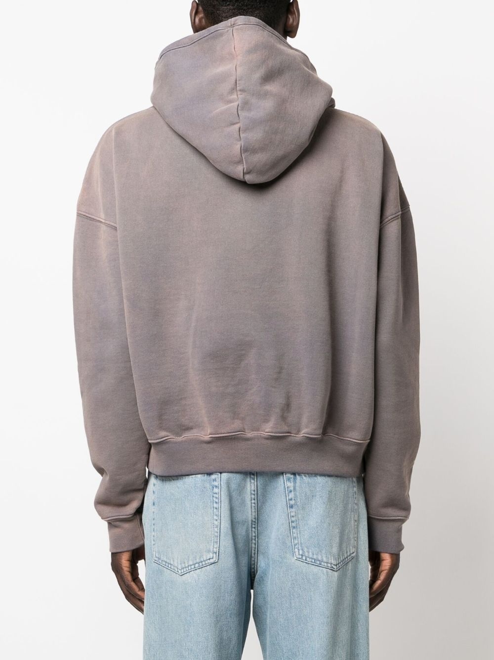 Off Road-print cotton hoodie - 4