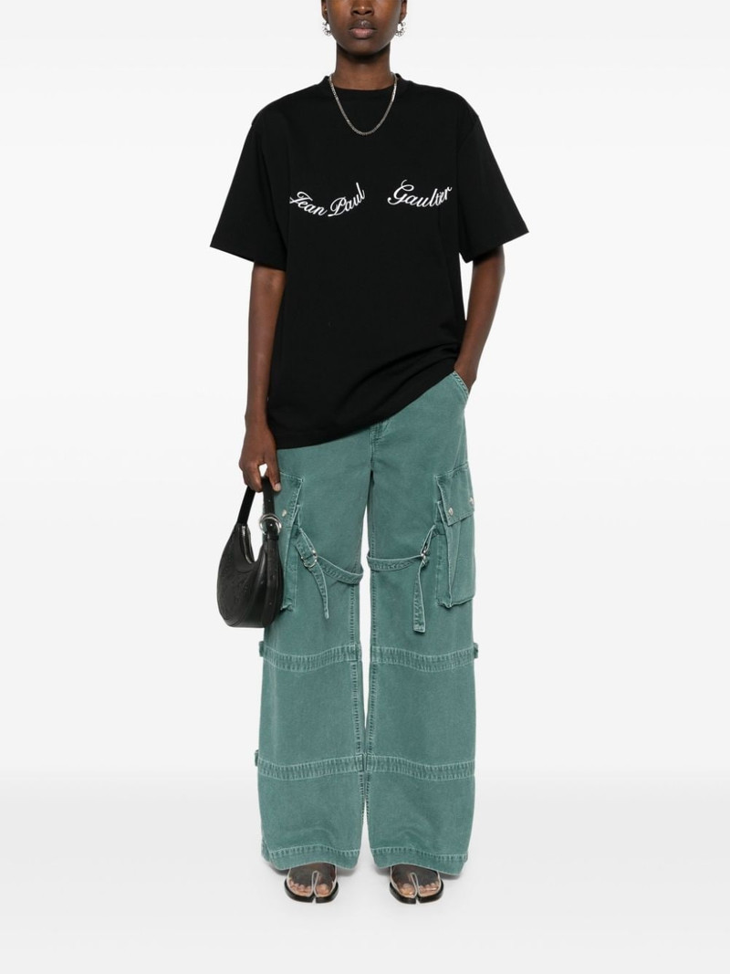 Jean Paul Gaultier The Large logo-print cotton T-shirt outlook