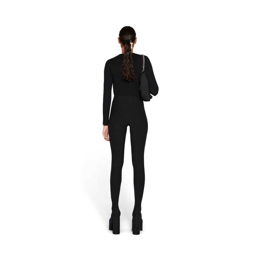 Women's Sporty B Activewear Leggings in Black