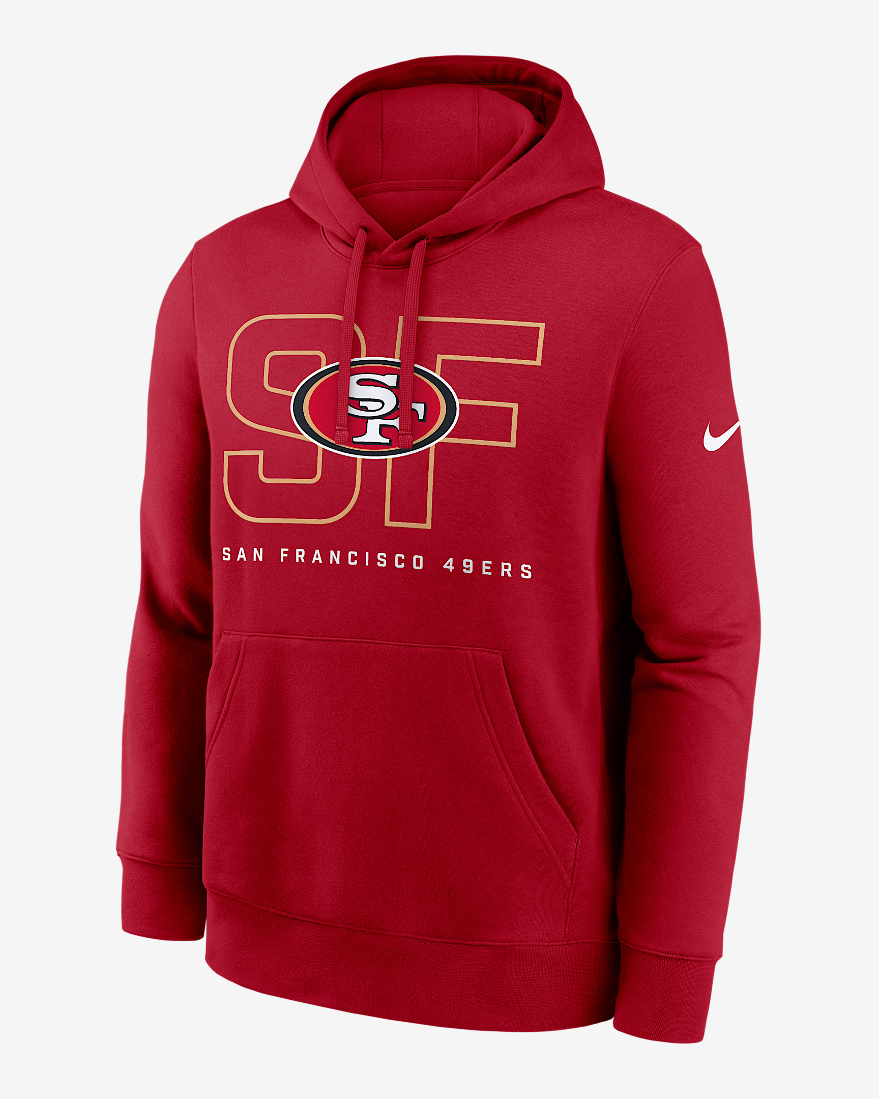 San Francisco 49ers Busted Play Club Men's Nike NFL Pullover Hoodie - 1
