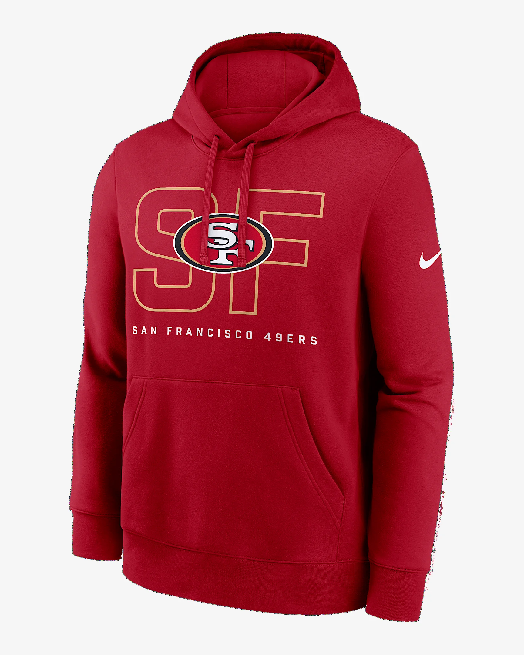 San Francisco 49ers Busted Play Club Men's Nike NFL Pullover Hoodie - 1
