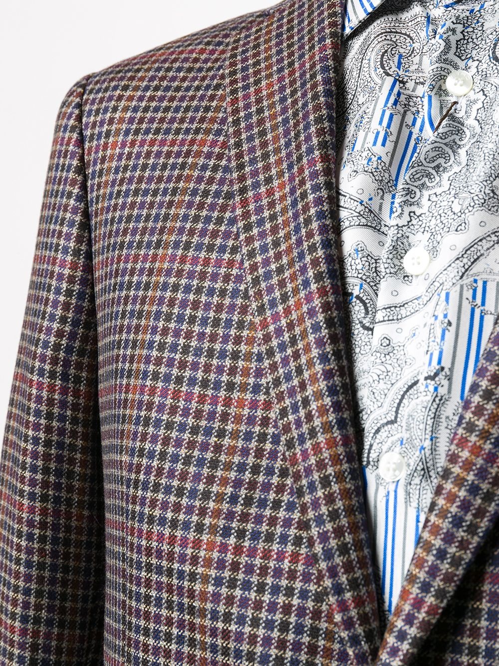 checked blazer - 5