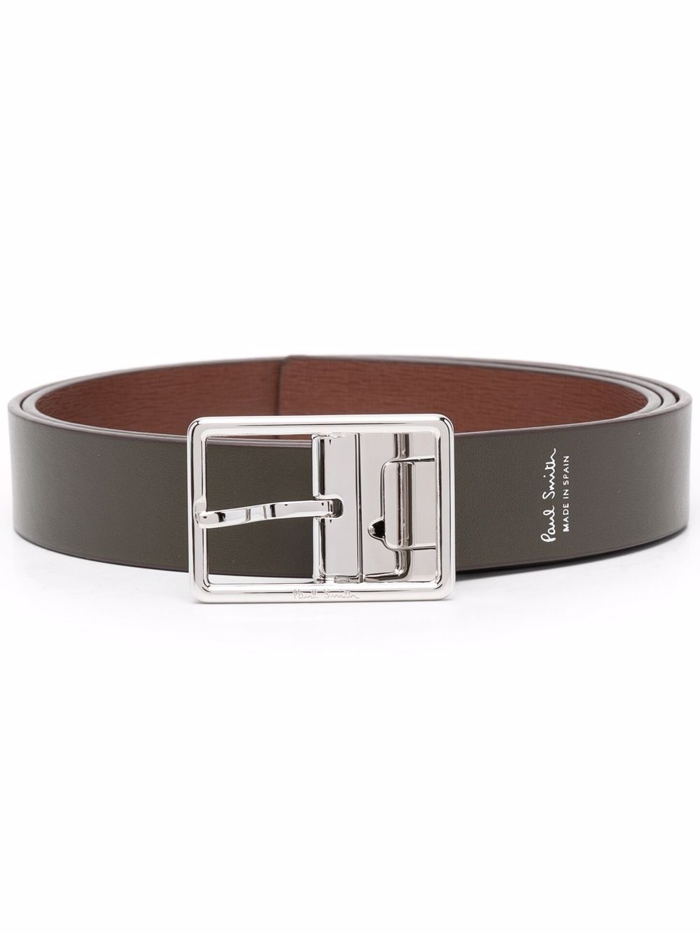 reversible leather belt - 1