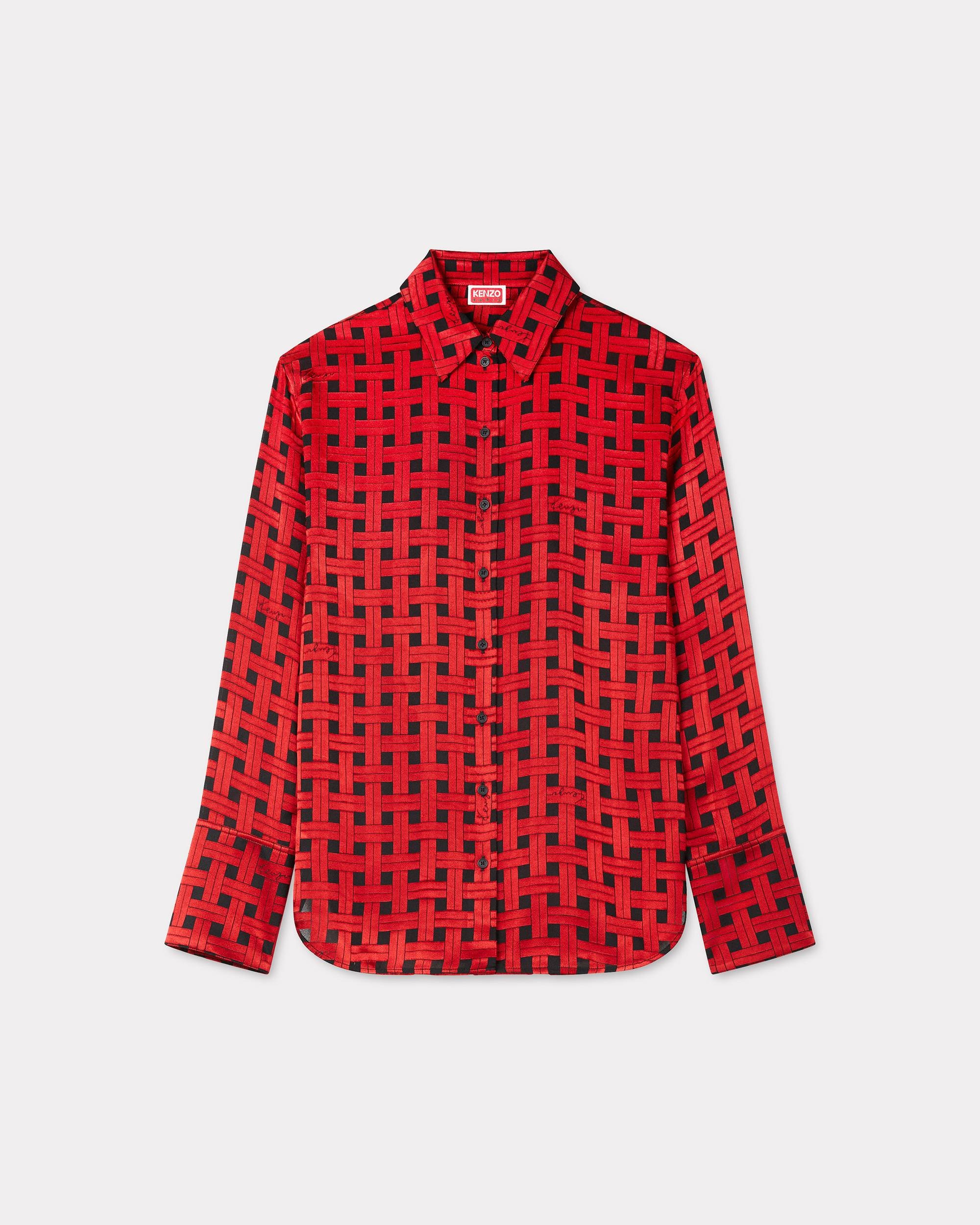 'KENZO Weave' oversized shirt - 1