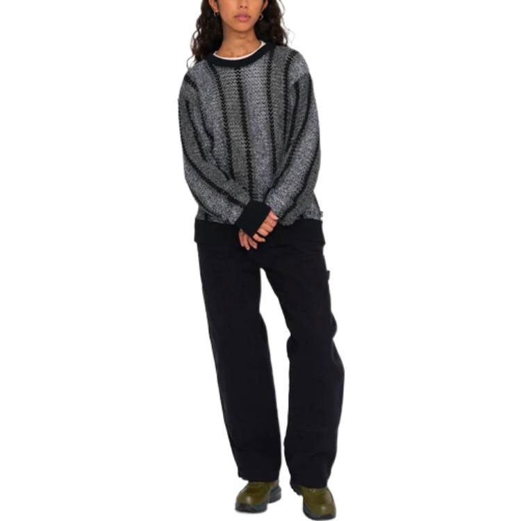 Stussy Baja Loose Gauge Sweater 'Grey' 117148 - 5