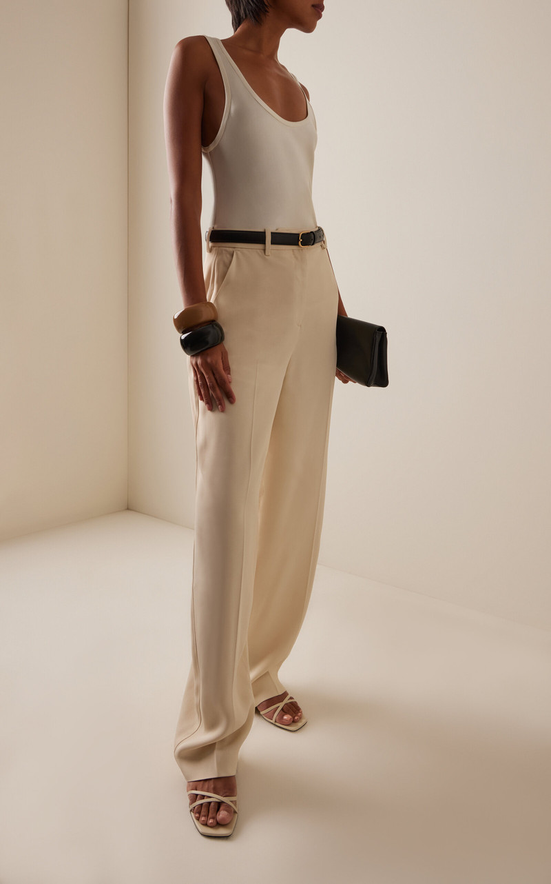 HEIRLOME Adau Silk Tank Top ivory outlook