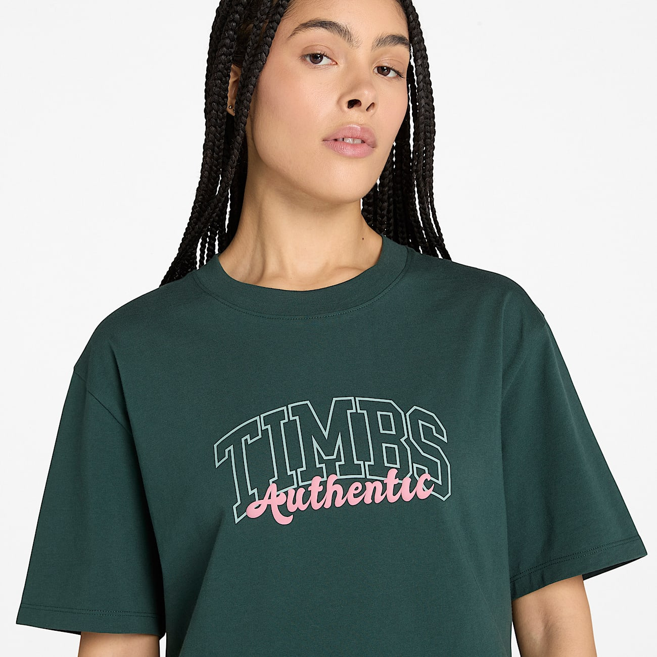 Women's Timberland® Varsity Graphic Short-Sleeve T-Shirt - 4