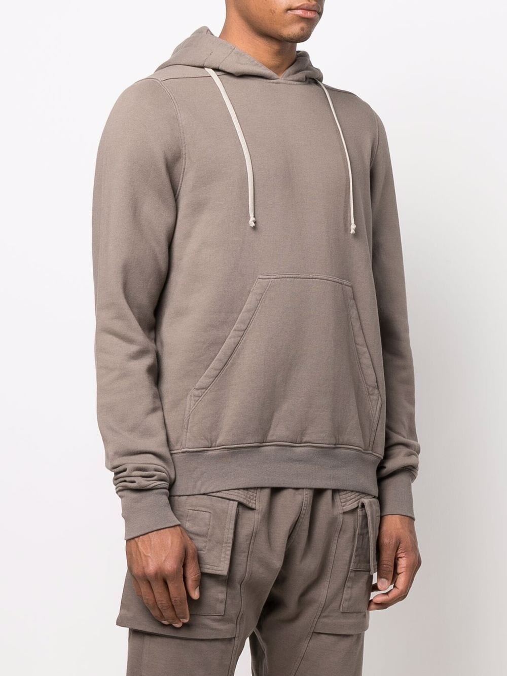 long-sleeved cotton hoodie - 3