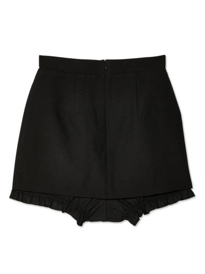 SHUSHU/TONG double-layer miniskirt outlook