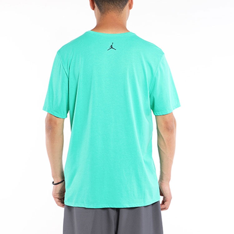 Air Jordan CP3 Paul Athleisure Casual Sports Short Sleeve Green 719728-348 - 4