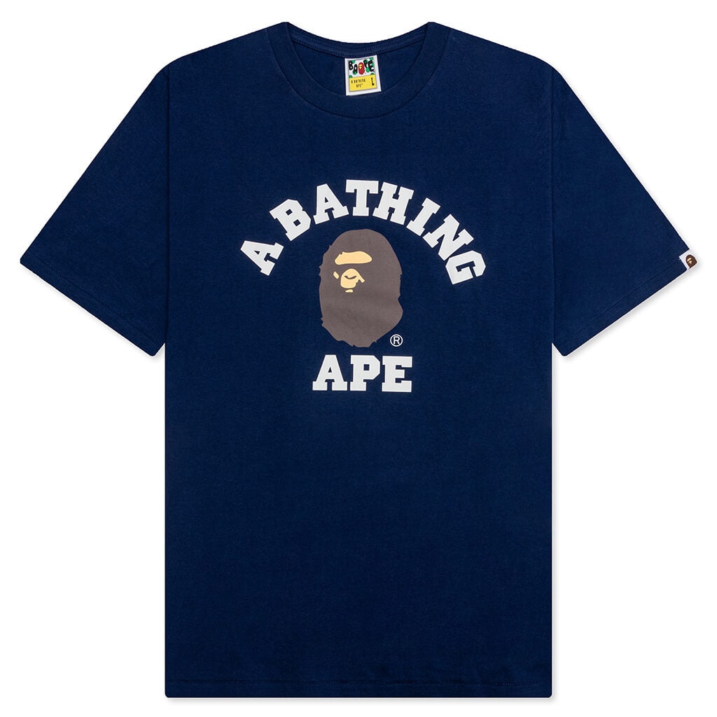 COLLEGE TEE - NAVY - 1