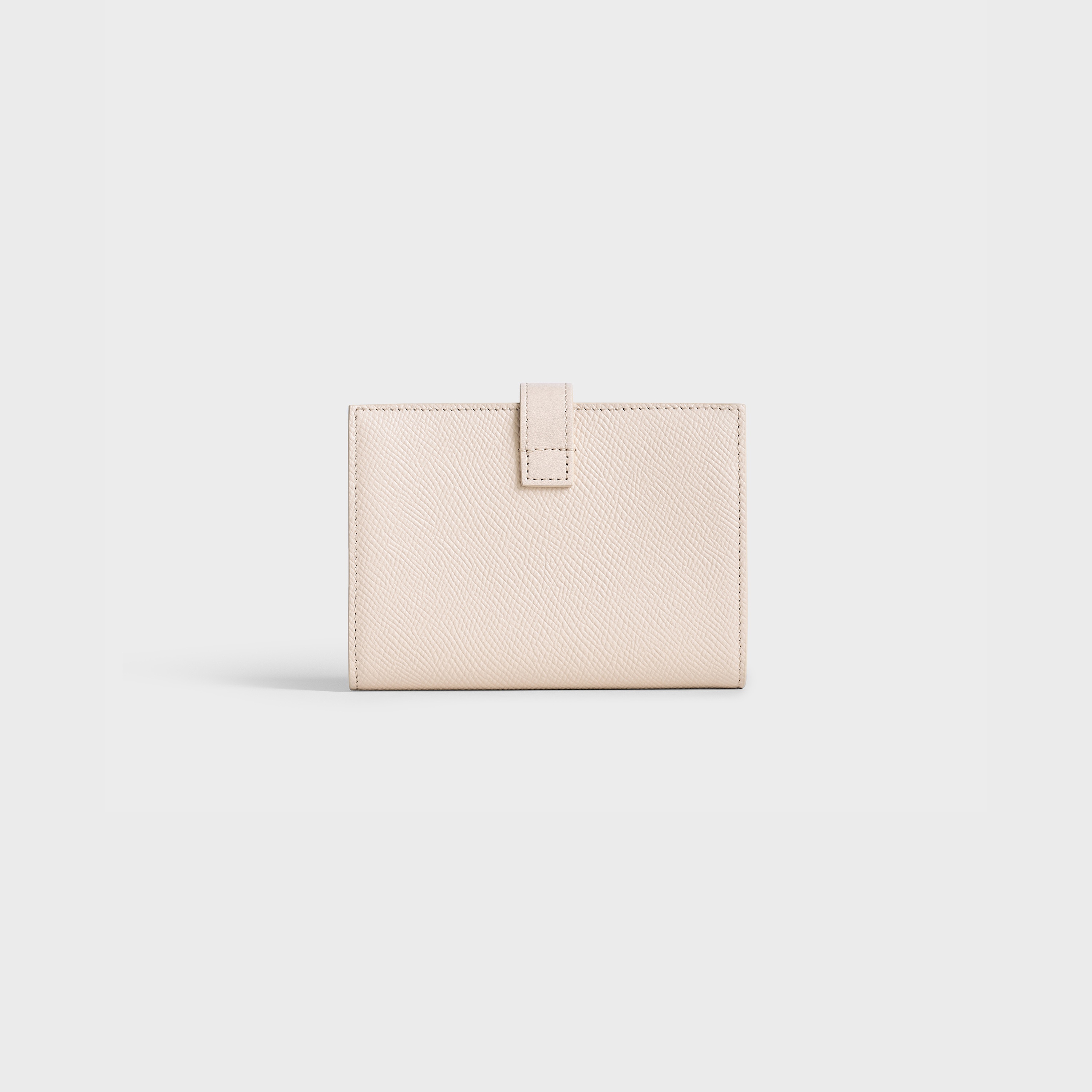 MEDIUM STRAP WALLET IN GRAINED CALFSKIN - 3