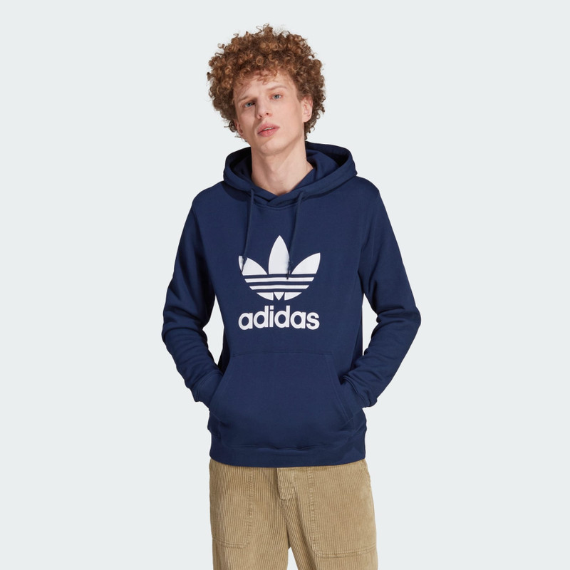 adidas Adicolor 클래식 Trefoil 까마귀 outlook
