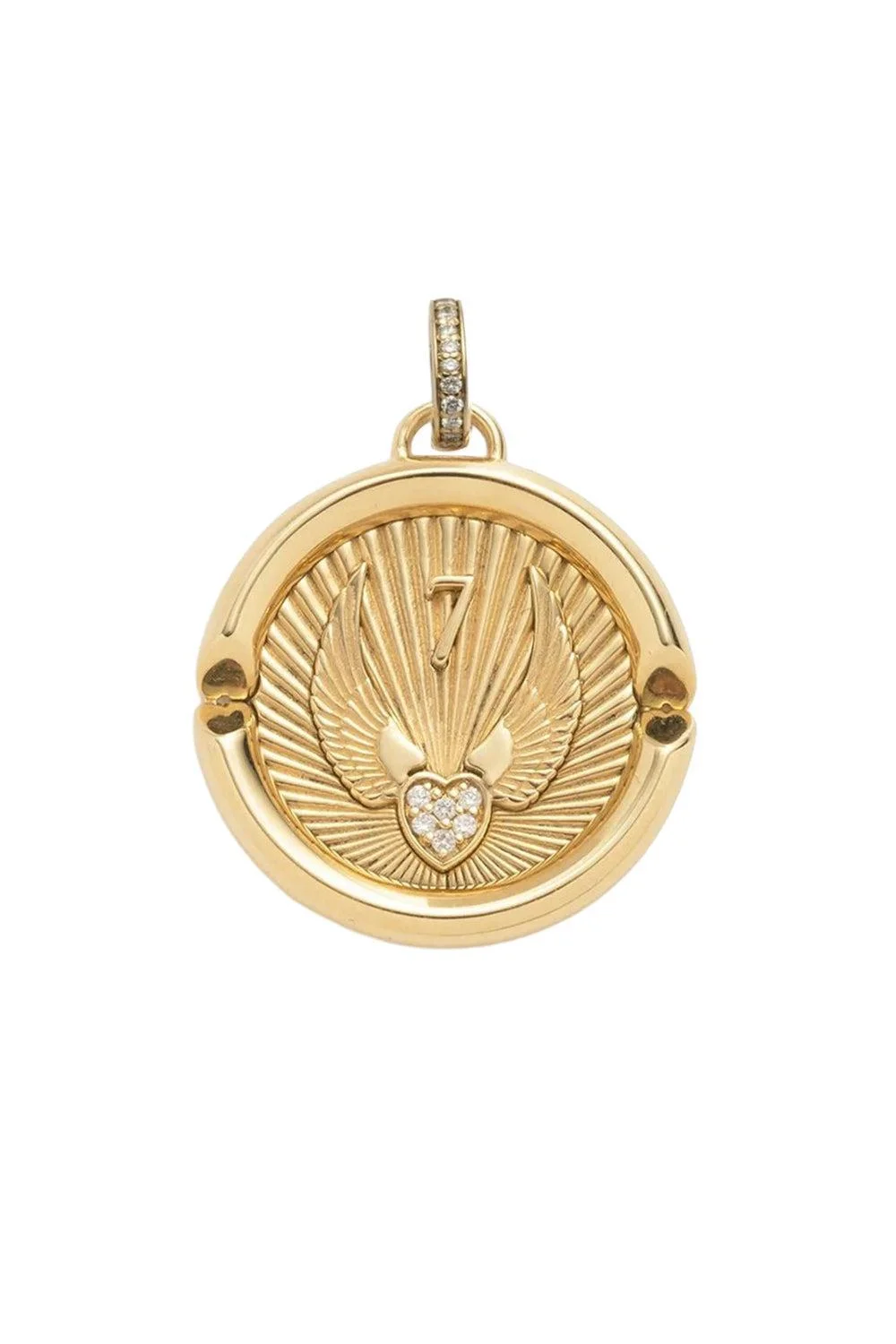 Beloved with Wings We Fly Pendant - 1