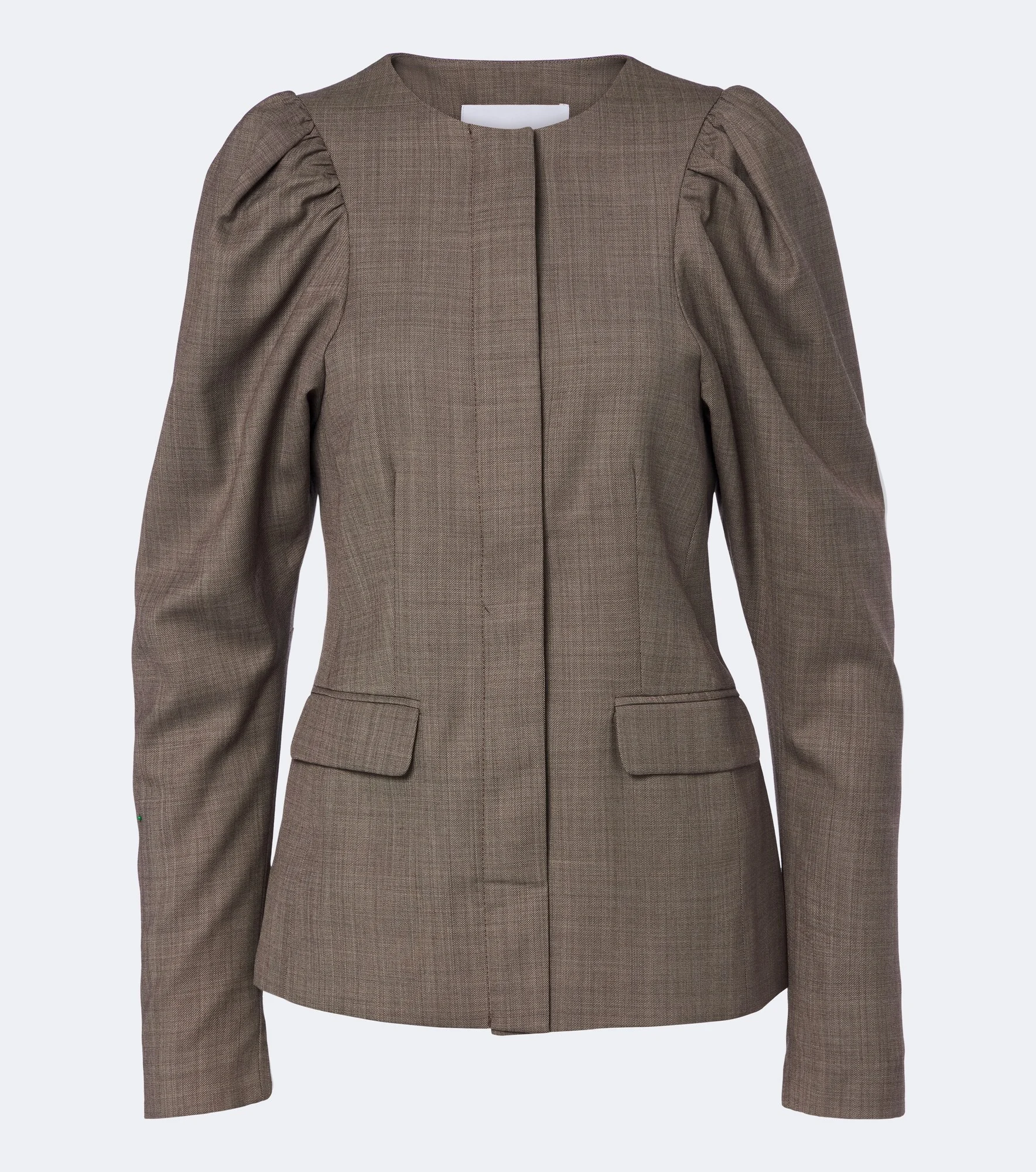 Wool-blend blazer - 1