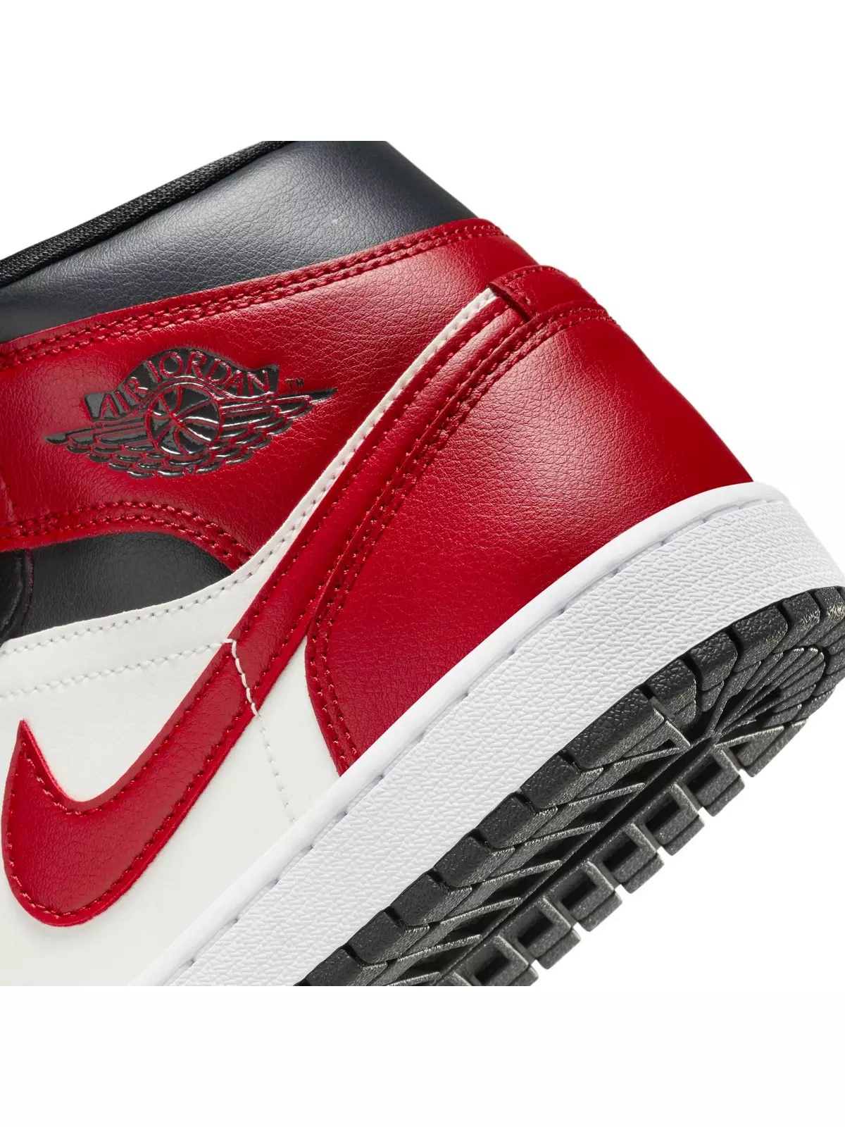 1 Mid "Sail/Gym Red/Off Noir/White" Women's Shoe - 12