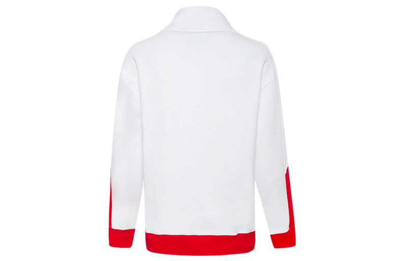 Converse Converse Printed Funnel Neck Sweatshirt 'Red' 10019472-A02 outlook