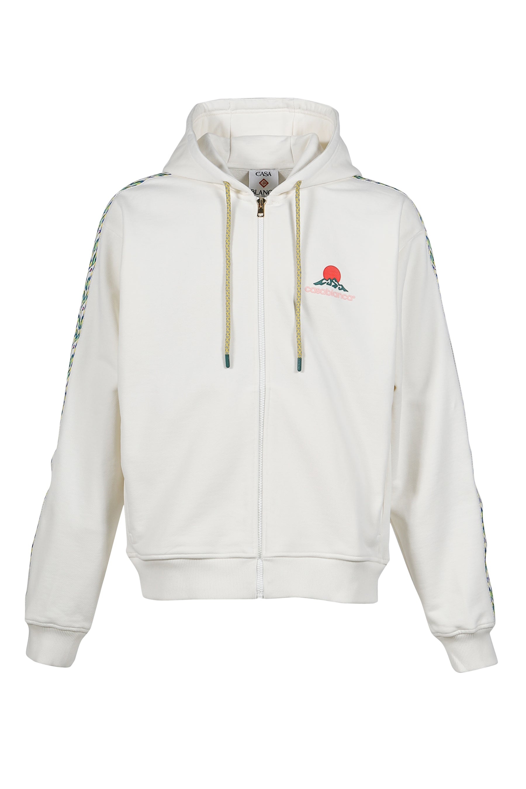 TECHNICAL POCKET & LAUREL TAPE ZIP HOODIE / CASABLANCA MONTAGNE - 6