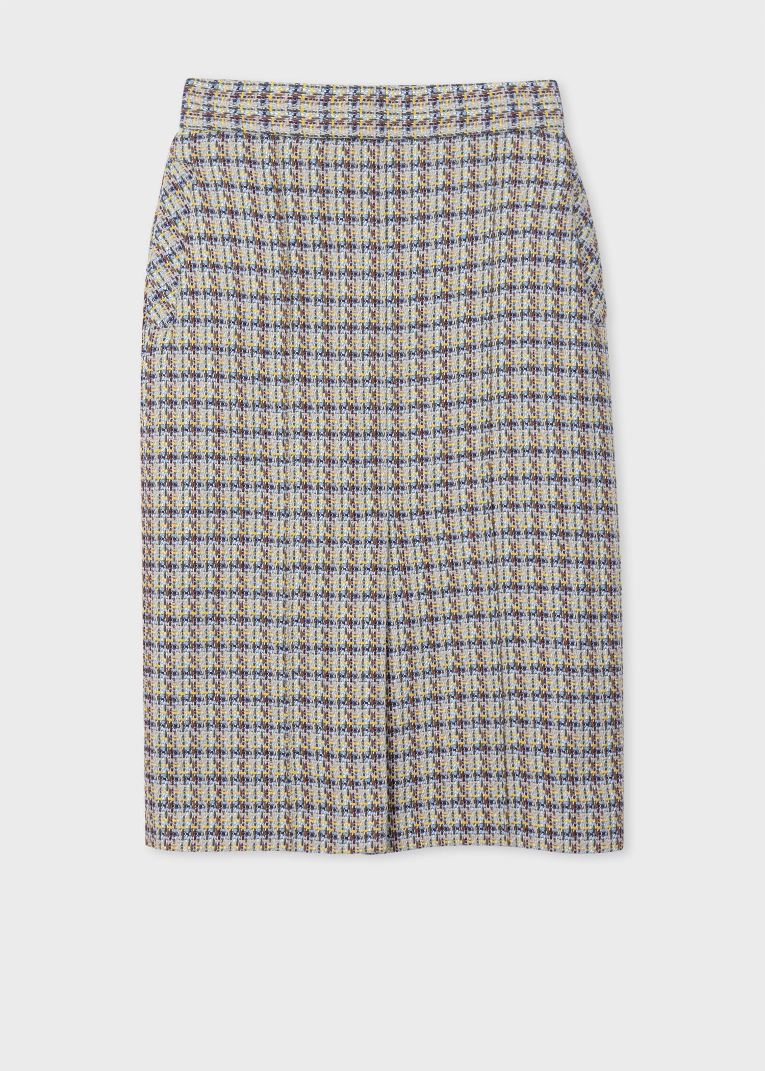 Cotton Tweed Skirt Suit - 5