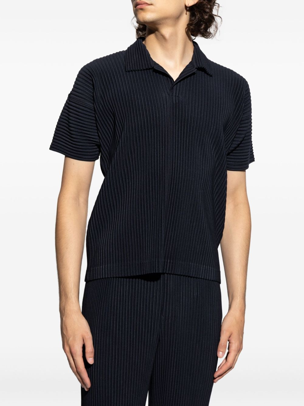 pleated T-shirt - 3