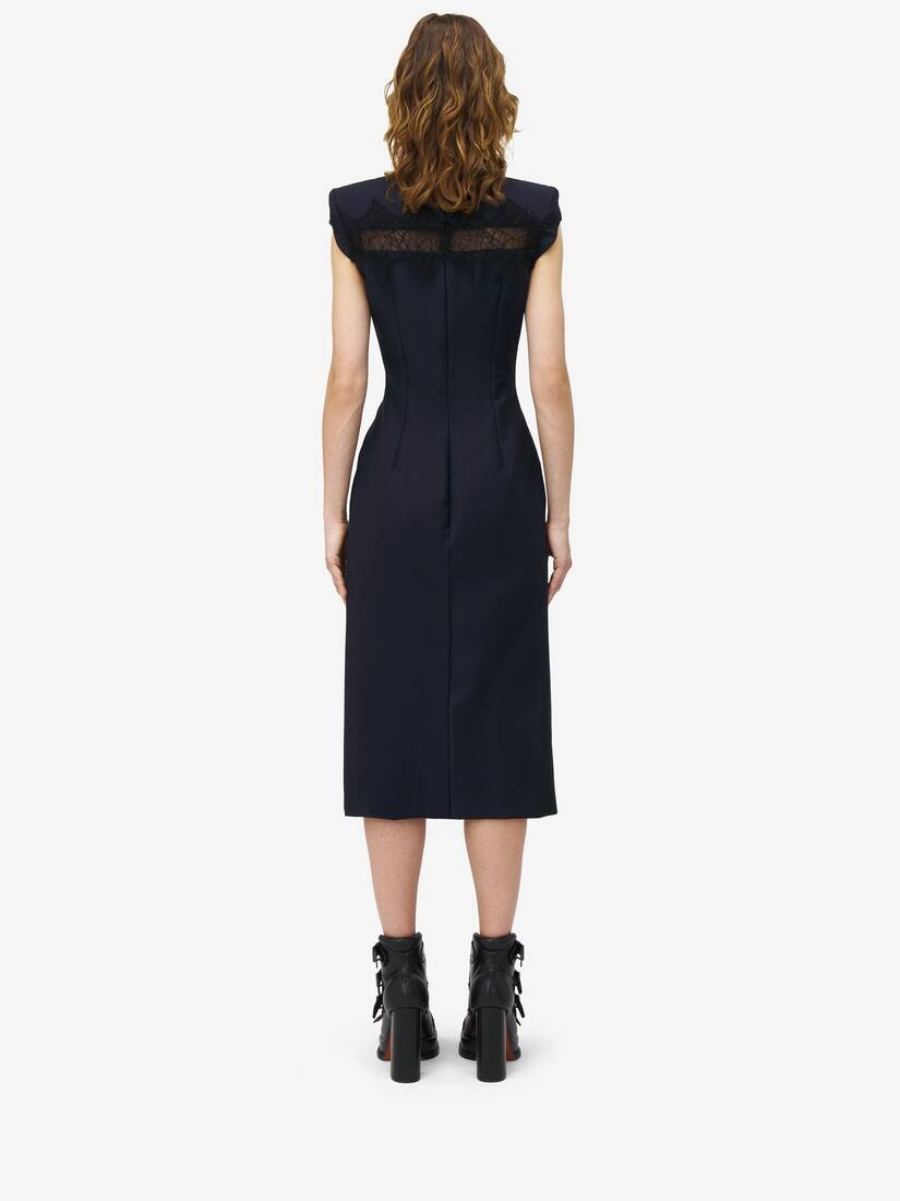 Tailored Pencil Dress - 4